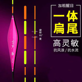 雪芦一体扁尾纳米浮标加粗醒目近视鱼漂高灵敏鲤鱼鲫鱼漂套装 浮漂
