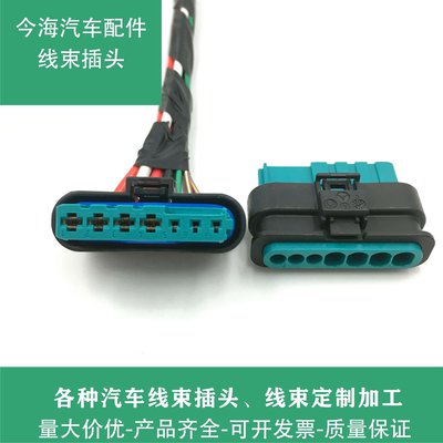 适用于奔驰w221 S300S350 S400 S500 汽油泵线束插头原装进口