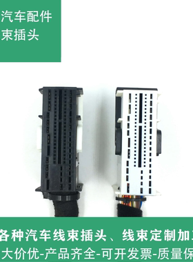 大众奥迪途观A3A4A5A6A7Q3Q5Q7BCM插头线束控制盒车身连接器原厂