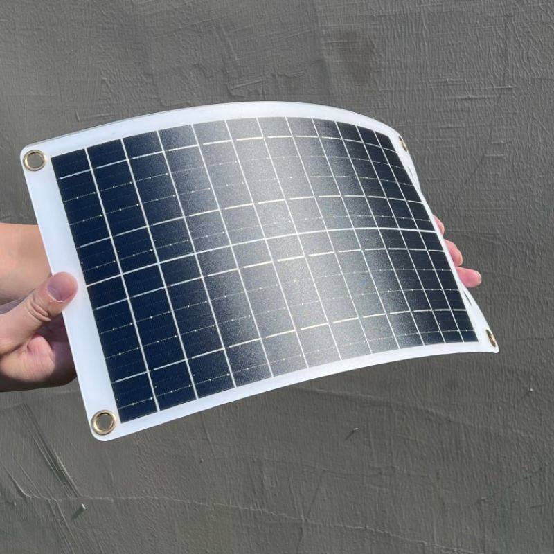 柔性太阳能充电板可手机蓝牙耳机充电宝等电器供电外出方便易携带