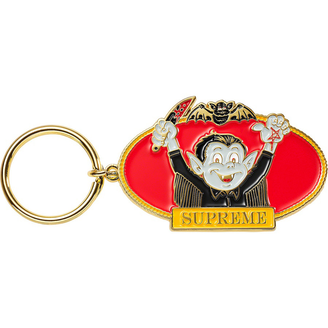 thumbnail for Spot Sup Su secret 21SS Vampire Boy Keychain cartoon vampire pendant keychain