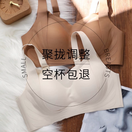反重力提拉女王大胸显小胸聚拢内衣女文胸M1
