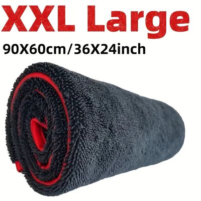 90x60cm XXL 500GSM Microfiber Car Drying Towel Ultra Absorbe