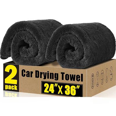 1/2pcs Professional Microfiber Towels Car Washing Towel Micr