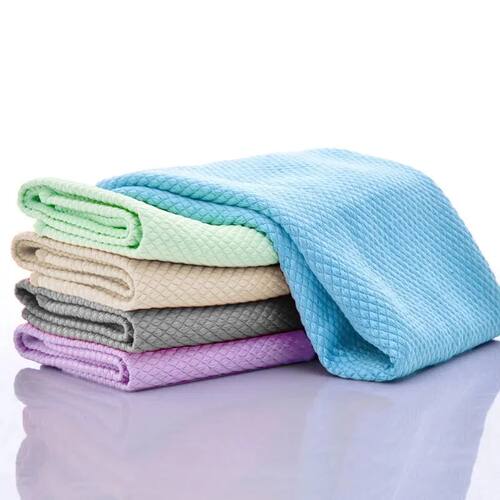 5/10 Pcs Microfiber Cleaning Cloth Magic Glass Window Wipes