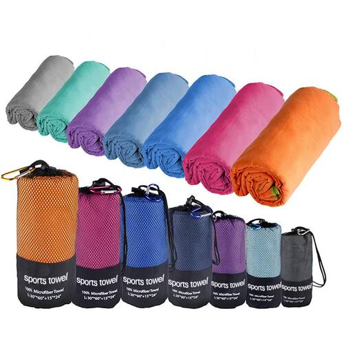 Thickened microfiber towels sports fast-drying absorbent cam