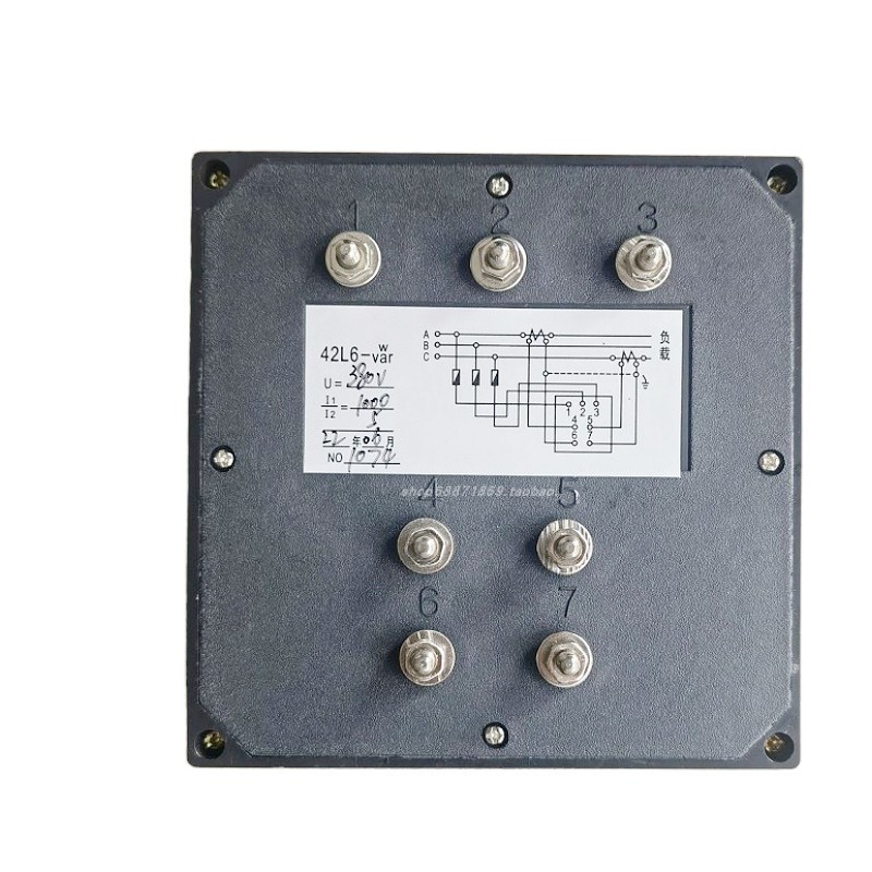 42L6-600KW指针式三相有功功率表380V500KW1MW千瓦表兆瓦表瓦特表