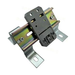 塑料导轨卡扣DIN导轨安装 35宽DIN35mm 支架阻燃材质卡扣导轨卡扣