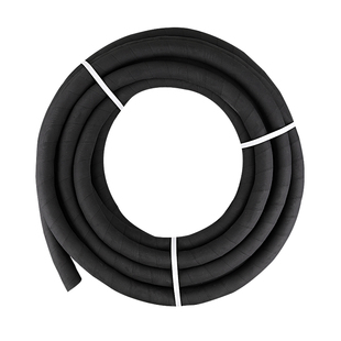 高压黑色夹布橡胶管 耐高温耐热橡胶水管液压油软管皮管4分6分1寸