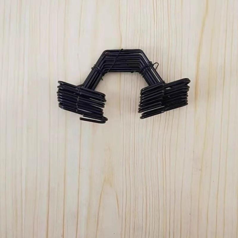 钢管架子棚管线固定卡扣大棚拱管大棚引线簧四分管卡扣式挂钩园艺图片