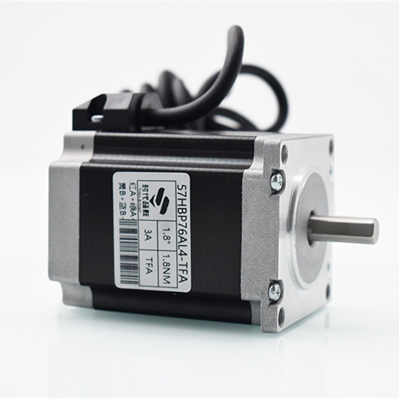 57两相混合步进电机驱动器套装DM542驱动器控制器减速精密机身