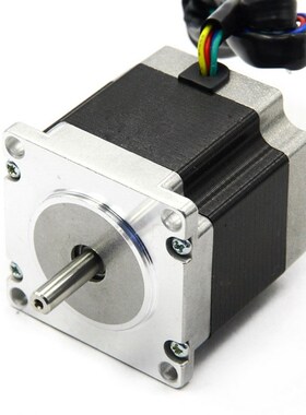 57两相步进电机57HBP56AL4 (2A 1.2N.M )57马达伺服无刷闭环减速