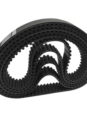 橡胶同步带HTD8M720 728 736 744齿距=8mm圆弧齿工业传动带齿形带