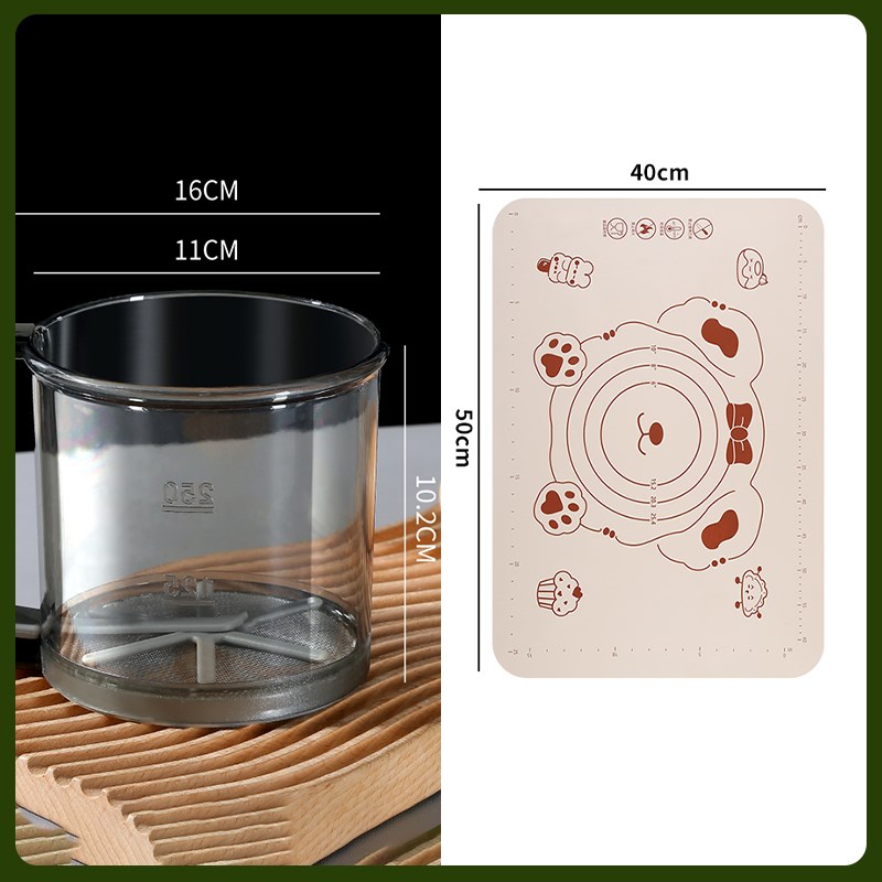 手持半自动面粉筛烘焙粉筛过筛器筛粉工具筛子过滤网蛋糕漏网