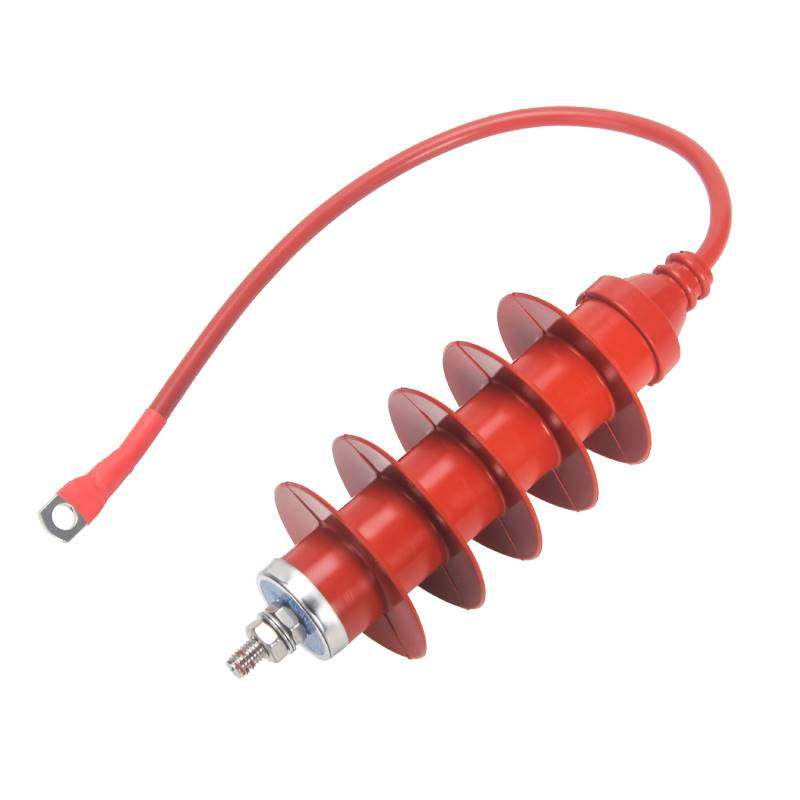 10KV高压避雷器HY5WS-17/50带线10kvHY5WZ-17/45氧化锌避雷器