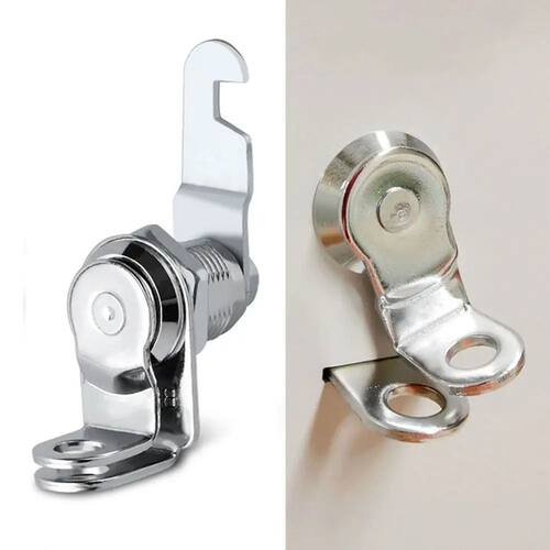 No Key Mechanical Door Lock Latch 16mm -30mm Zinc Alloy Cabi