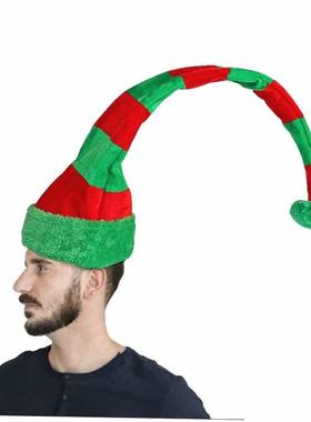 Christmas Long Hat Elf Hat Party Joker Hat耶诞长帽精灵帽子