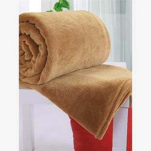 Warm Coral Fleece Blanket Winter Sheet Bedspread Sofa Throw