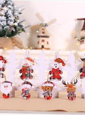 Christmas decoration hanging old man doll pendant圣诞节挂件