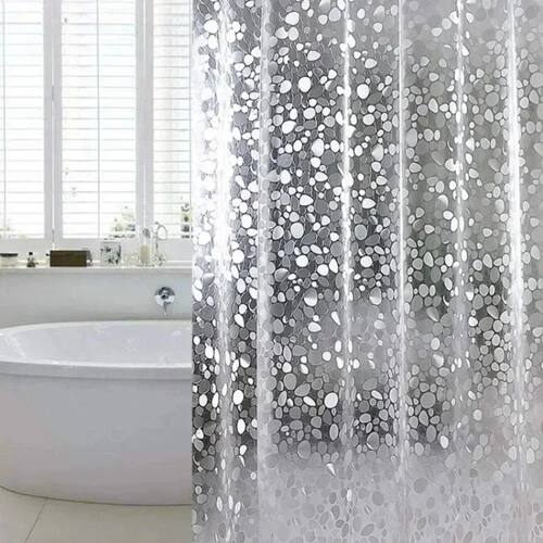Bathroom Shower Curtain Transparent Lining Waterproof Bathtu