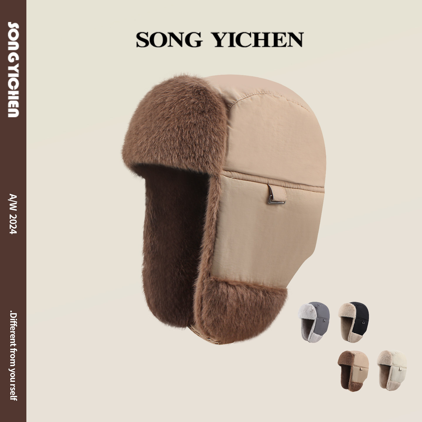 东北雷锋帽男2025新款冬季骑行防风保暖棉帽加绒加厚护耳飞行帽潮,服饰配件/皮带/帽子/围巾,帽子,淘宝优惠券,粉丝福利购,淘宝优惠卷