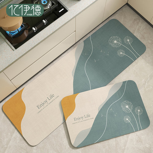 厨房地垫l形防滑防油防水吸水垫