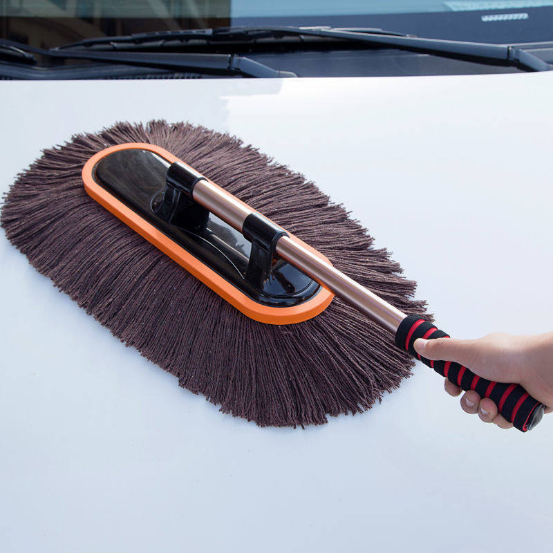 擦车汽车除尘掸子蜡油拖扫车雪灰尘刷子车用拖把洗车工具套装