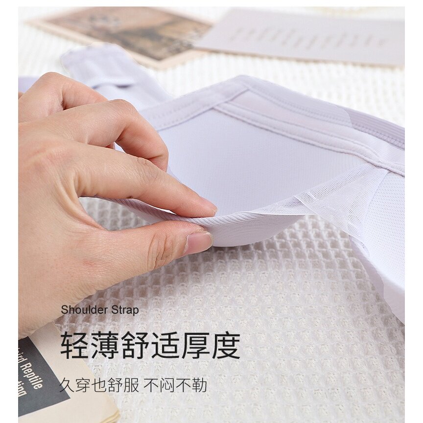 少女文胸薄款内衣无钢圈聚拢胸罩舒适中年小胸防下垂法式内衣妈妈