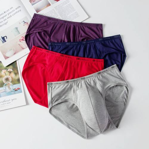 【3条装】沺太郎男士内裤三角裤莫代尔纯棉内裤男三角内裤男式内