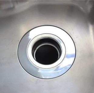 垃圾处理器配件落水口140/160/180变径圈/防溅罩/盆堵/六通弯管
