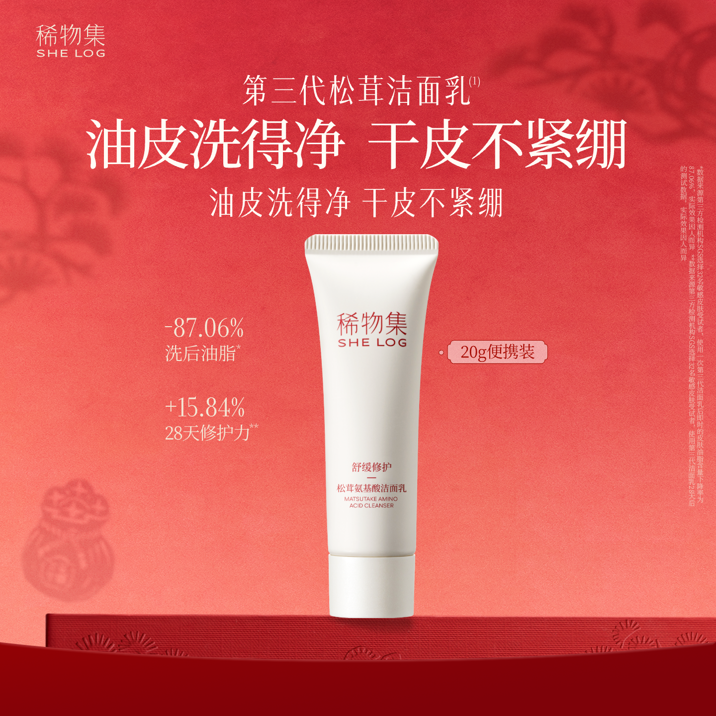 【闪购专属】稀物集松茸修护洁面松茸水精华水卸妆膏体验装,美容护肤/美体/精油,旅行装/体验装,淘宝优惠券,粉丝福利购,淘宝优惠卷