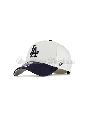 47brand MVP 硬顶大标LA复古美式情侣棒球帽显脸小遮阳鸭舌帽潮