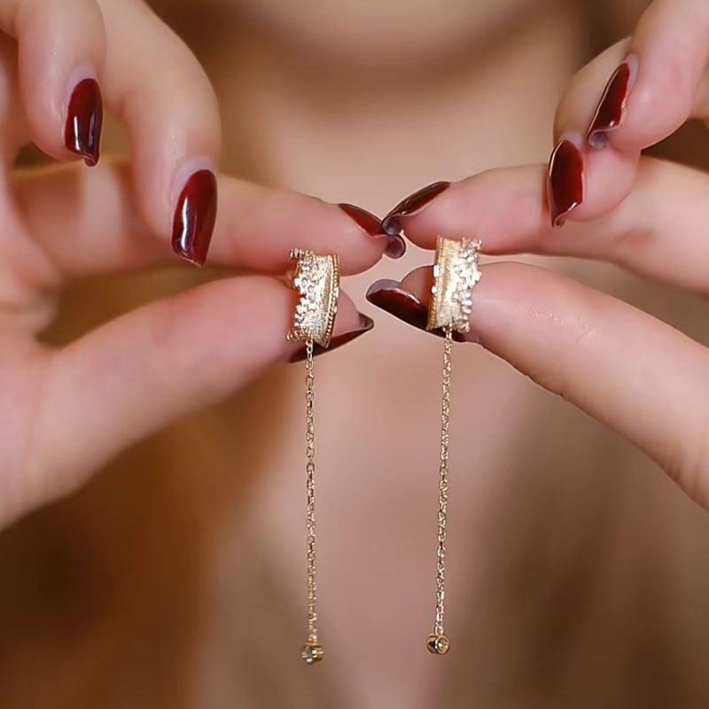 轻奢未眠繁星网红复古宫廷风耳线