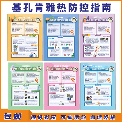 基孔肯雅热防控指南宣传海报
