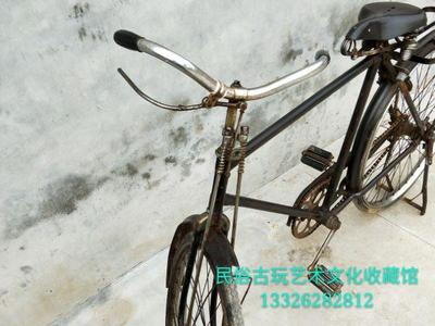 民俗古玩老物件大金鹿自行车老金鹿洋车子金x鹿自行车收藏
