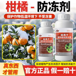 柑橘防冻剂植物防冻剂防寒抗冻液防冻液果树抗寒抗冻剂增加抗逆药