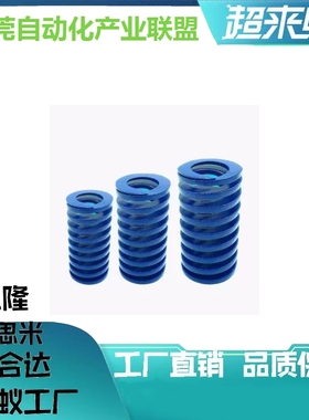 蓝YSIM-D20-L76 L89 L102 L115 L127L139 L152 L305 ISO矩形弹簧