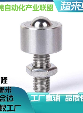 螺帽型钢珠滚轮 BCHN12 BCHN16 BCHN19 BCHN25 BCHN31