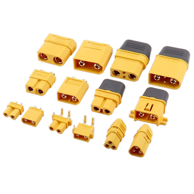 XT60母头一体MT60-M大电流插头三相三极线联轴器MR30PW-M三通焊接