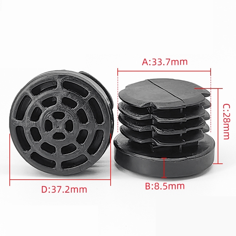 堵头方管内装饰管堵公分护套孔洞封头盖帽方管堵头不锈钢堵头桌椅