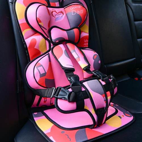 儿童防摔背带汽车用简易便携宝宝婴儿车绑带载0-12岁通用增高坐垫