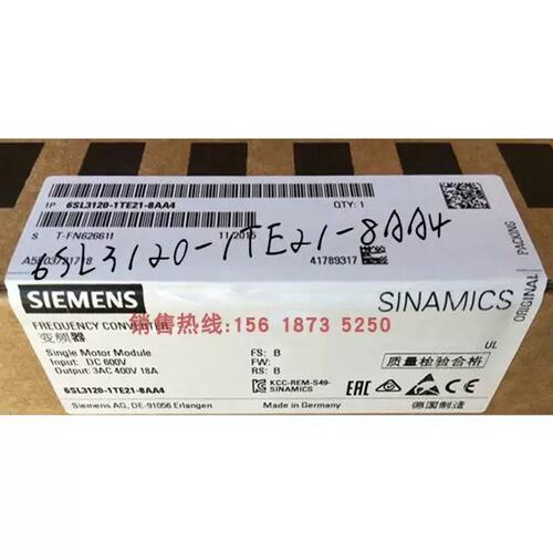 议价驱动SL3120-1TE21-8AA4SL3120-1TE21-8AC0FX2