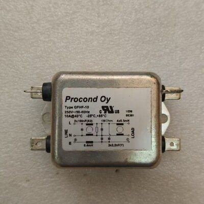 议价Procond Oy电源滤波器GFHF-10GFHF-16GFHF-25