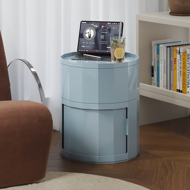 北欧风客厅沙发边几多层储物柜置物架角几卧室床头柜艺术茶几边桌,住宅家具,角几/边几,淘宝优惠券,粉丝福利购,淘宝优惠卷