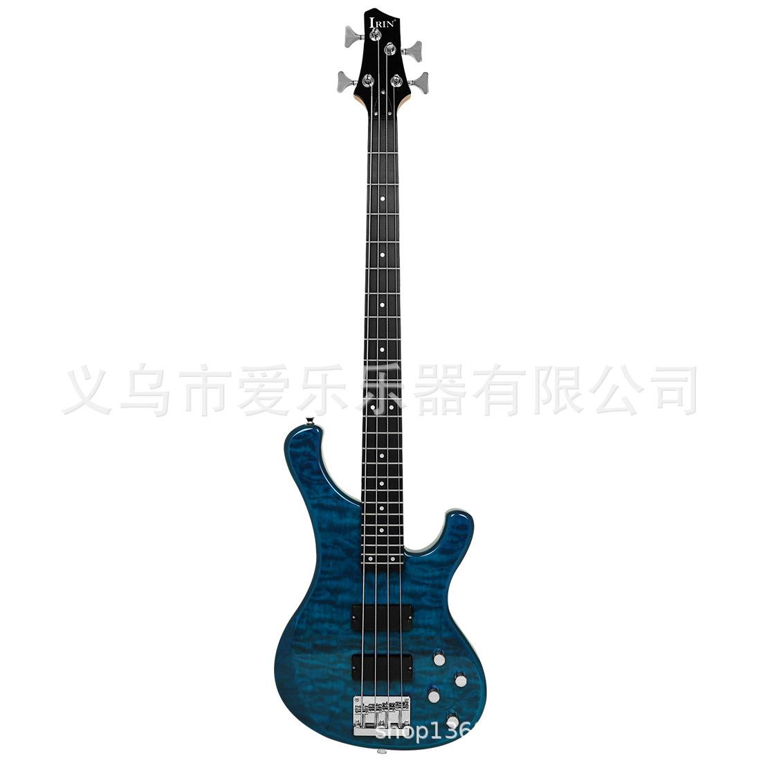 主动拾音电贝司低音吉他24品bass成人专业演奏四弦贝斯套装