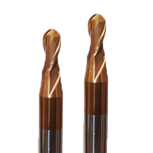 钨钢球形刀合金小数点球头55度钨钢2刃r锣涂层点数球型半圆立铣刀