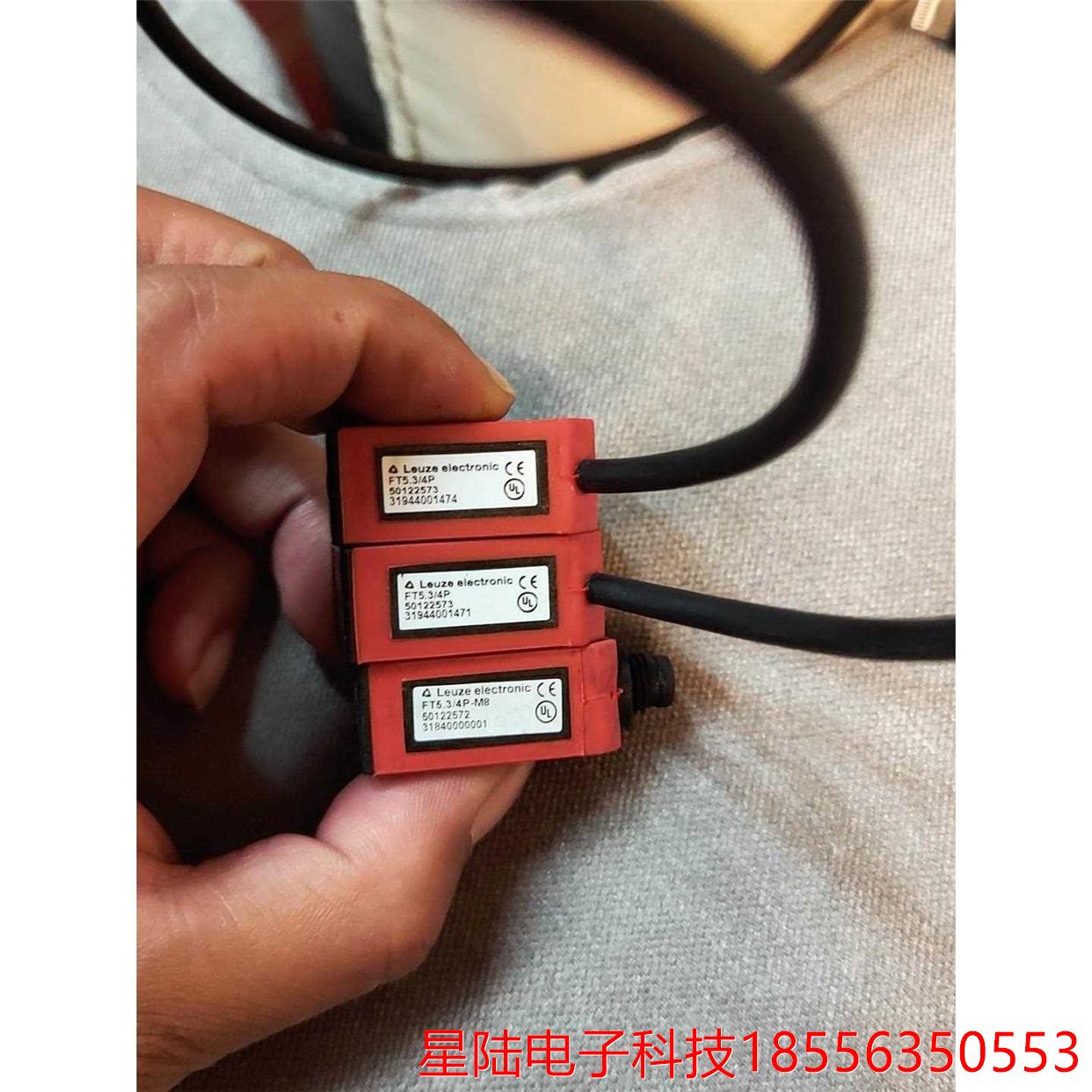 劳易测传感器FT5.3/4P 2个  FT5.3/4P-M8
