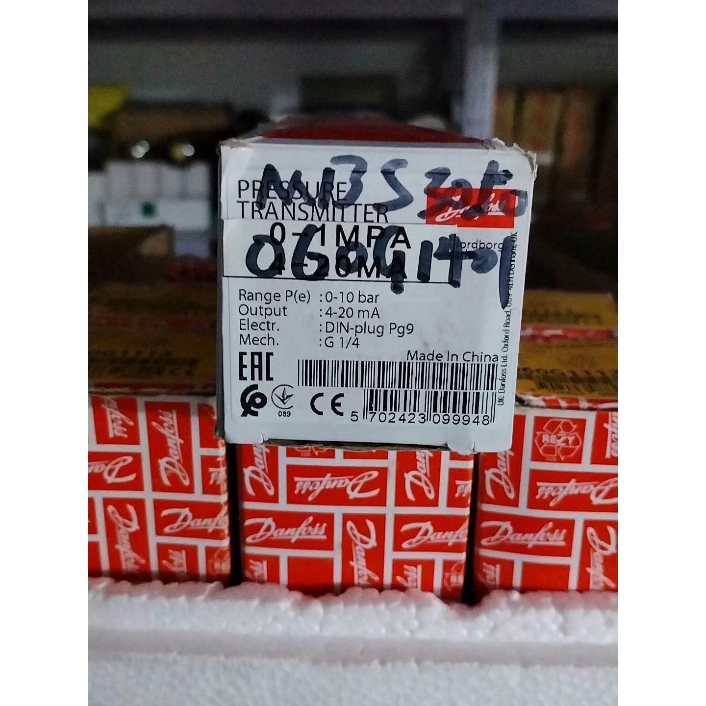 060G1401丹佛斯压力传感器0-10bar变送器4-20询价$