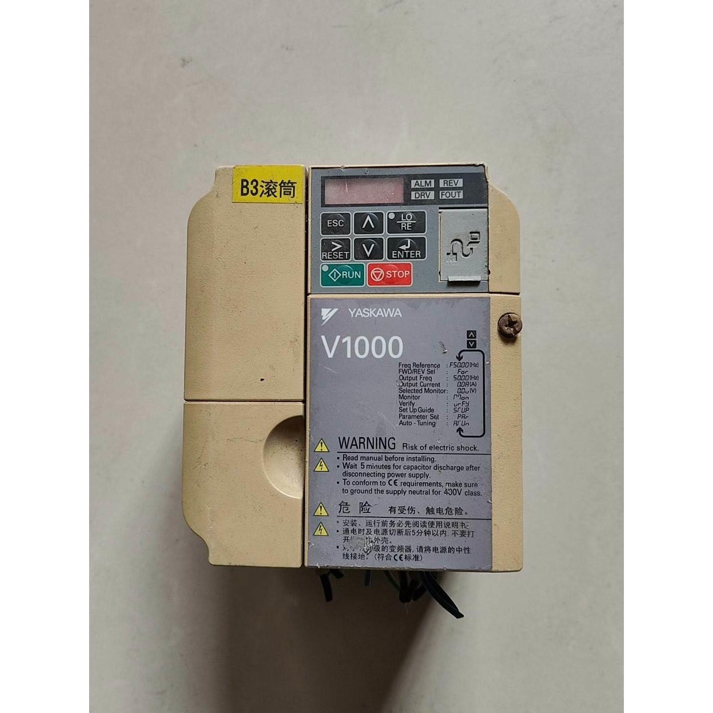 安川变频器 CIMR-VB4A0002BBA议价