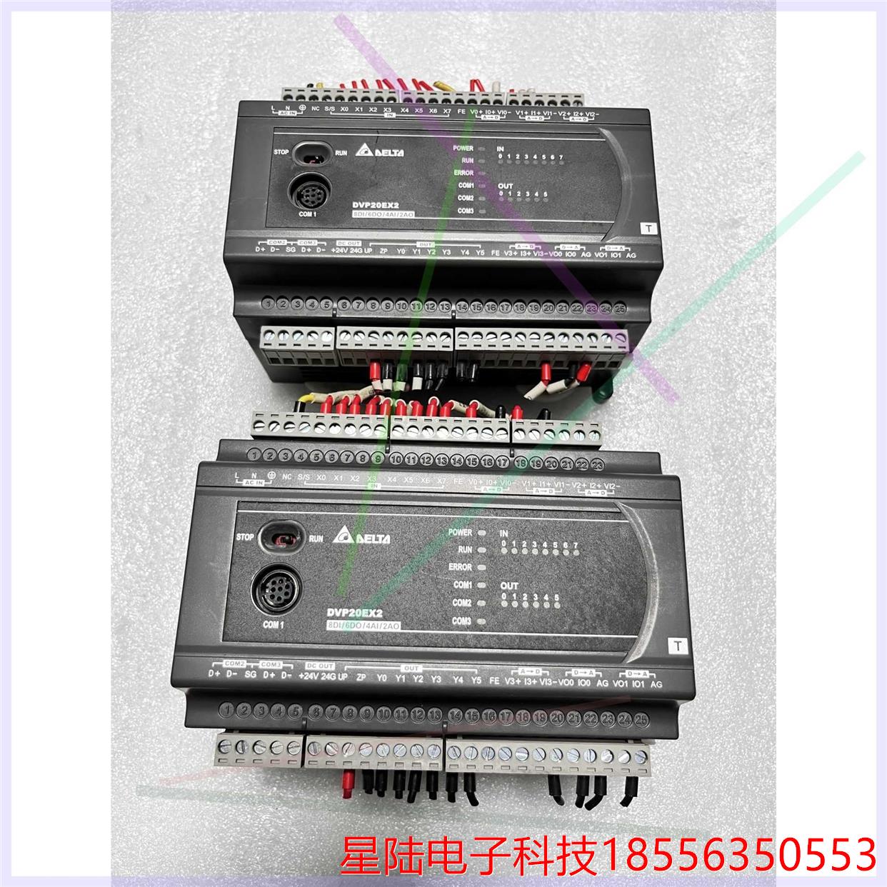 台达PLC DVP20EX200T，成色漂亮，功能测试好发货